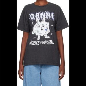 Ganni Grey Bunny T Shirt NWT
